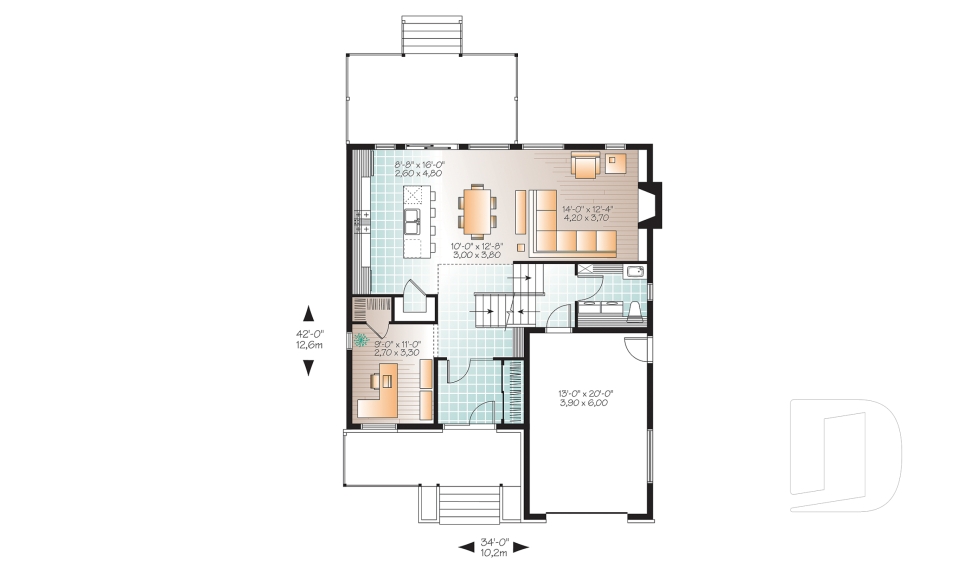 Rez-de-chaussée -  - Lindsay