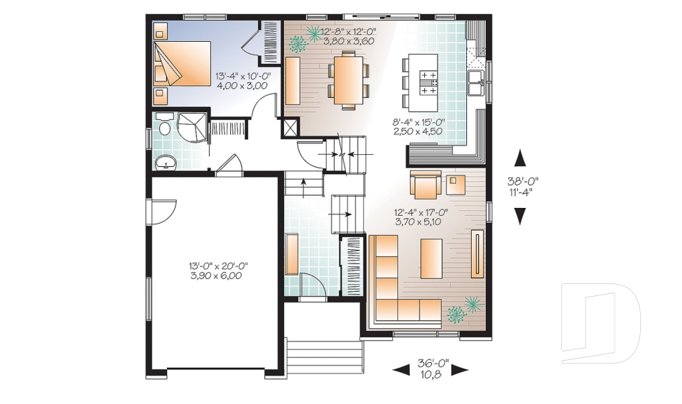 Rez-de-chaussée -  - Logan