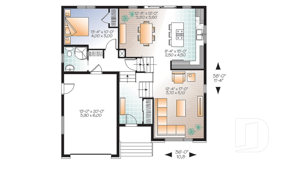 Rez-de-chaussée -  - Logan