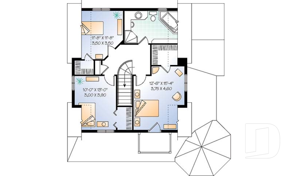 Étage -  - Fougère 2
