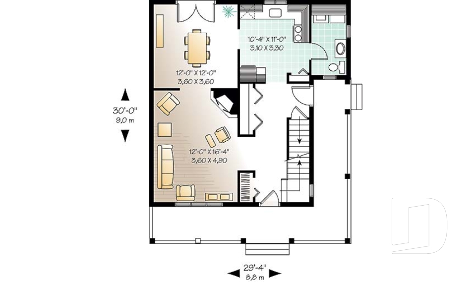 Rez-de-chaussée -  - Northwood