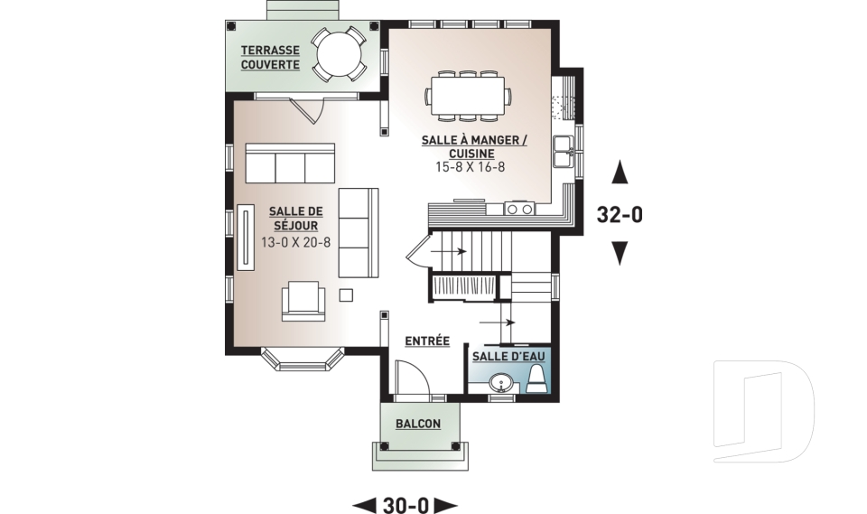 Rez-de-chaussée -  - Hazel