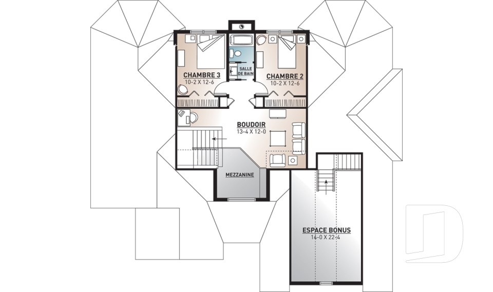 Étage -  - Georgiana