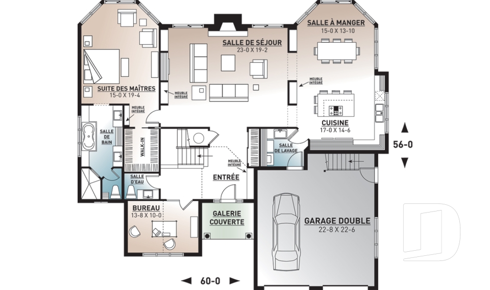 Rez-de-chaussée -  - Georgiana