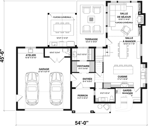 Rez-de-chaussée - Farmhouse moderne à étage avec garage double, 3 chambres, superbe lumière naturelle à la salle de séjour - Hiden Hill