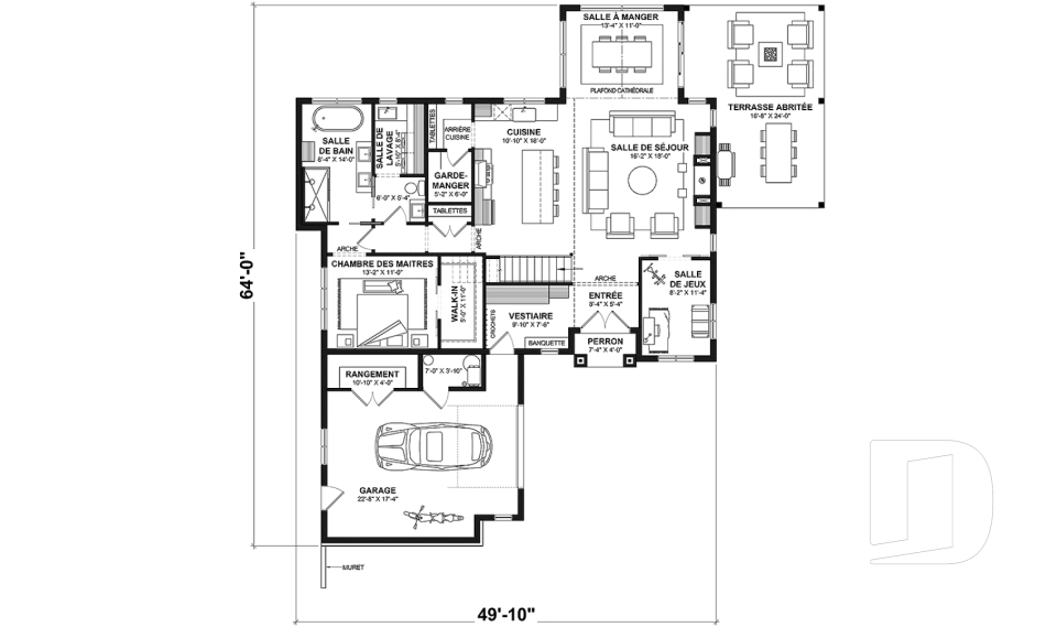 Rez-de-chaussée -  - Simone
