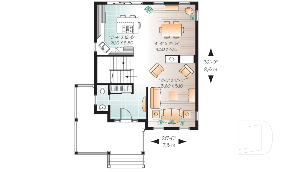 Rez-de-chaussée -  - Cayenne