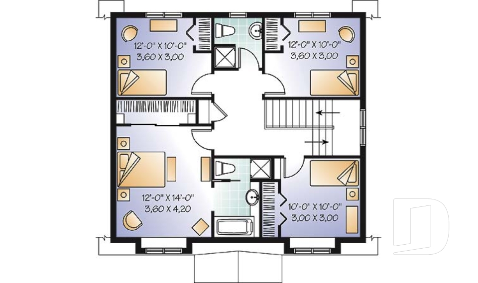 Étage -  - Mésange 