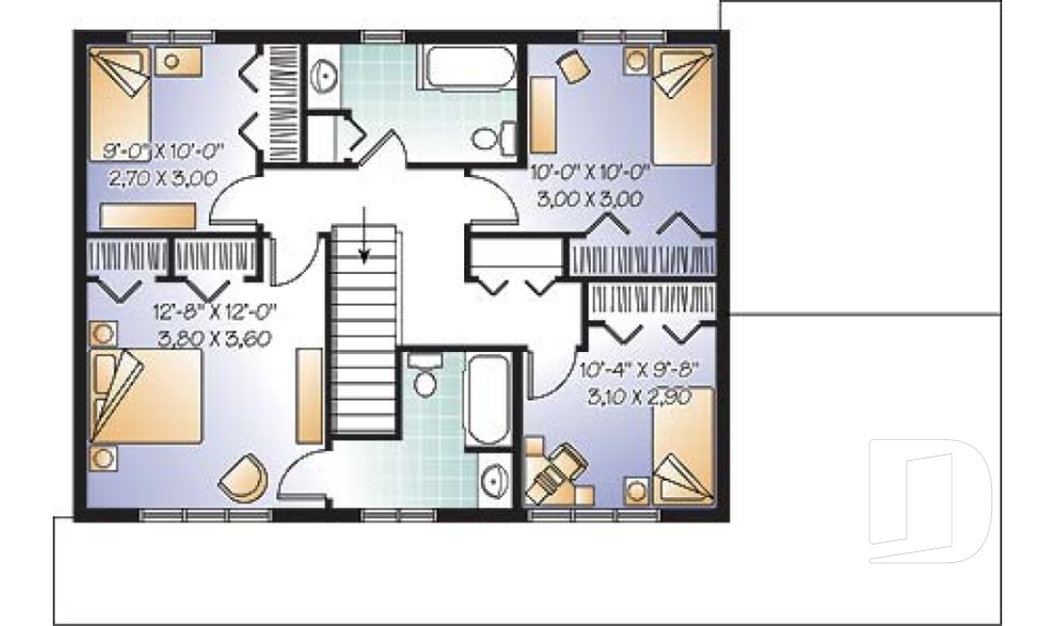 Étage -  - Bellechasse