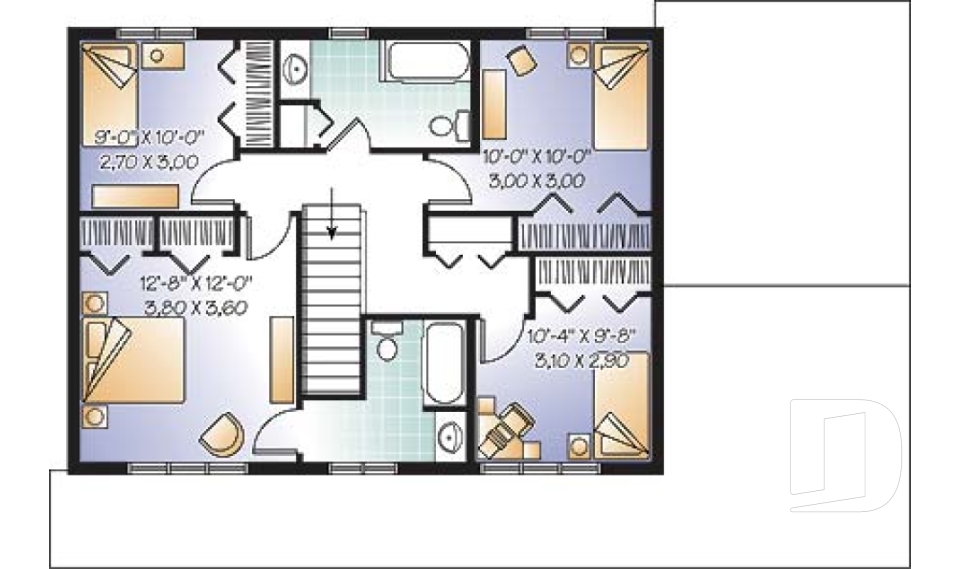 Étage -  - Bellechasse