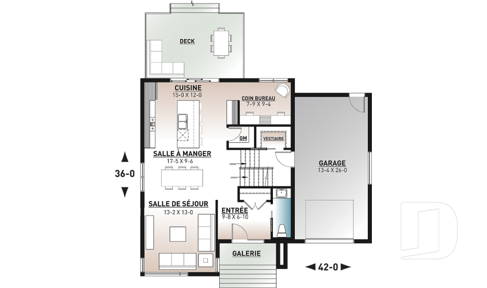 Rez-de-chaussée -  - Séquoïa 3