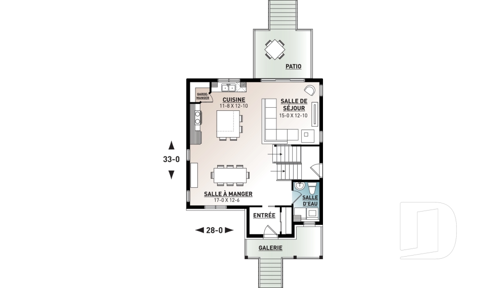 Rez-de-chaussée -  - Kinkade