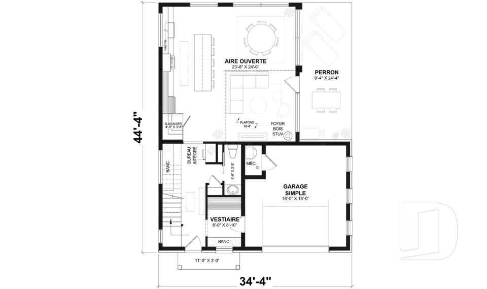 Rez-de-chaussée -  - West Coast
