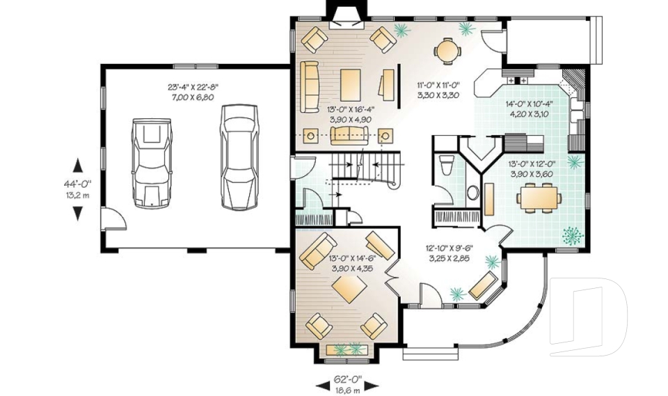 Rez-de-chaussée -  - Clair de lune