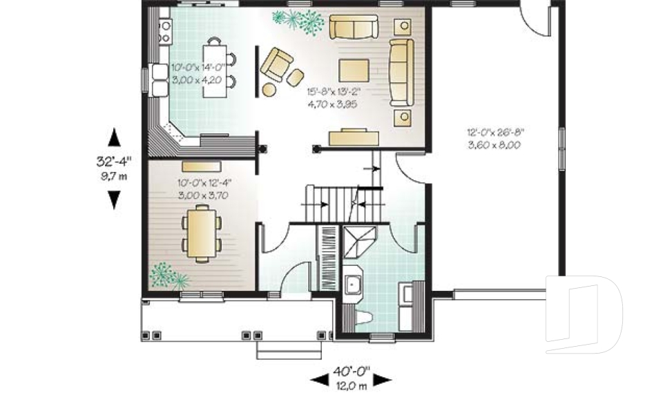Rez-de-chaussée -  - Loiselle