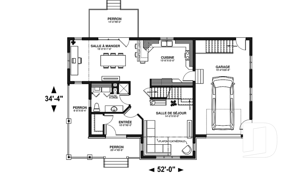 Rez-de-chaussée -  - Belcourt 2