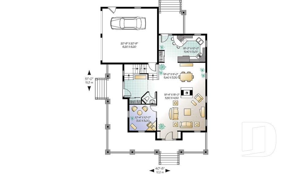 Rez-de-chaussée -  - Darma 5