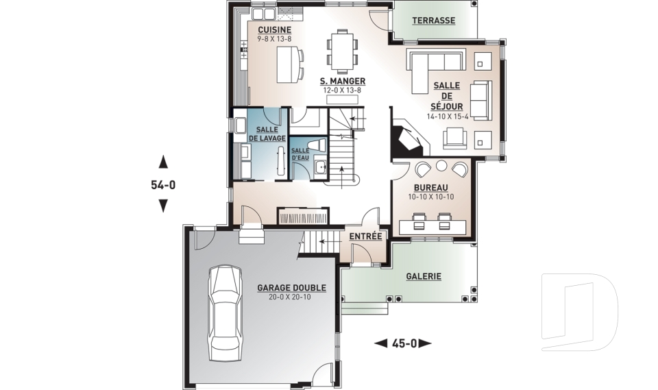 Rez-de-chaussée -  - Farrington