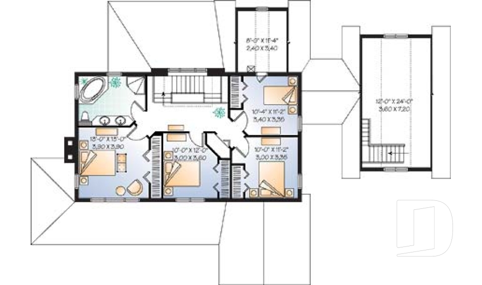 Étage -  - Pedestrian