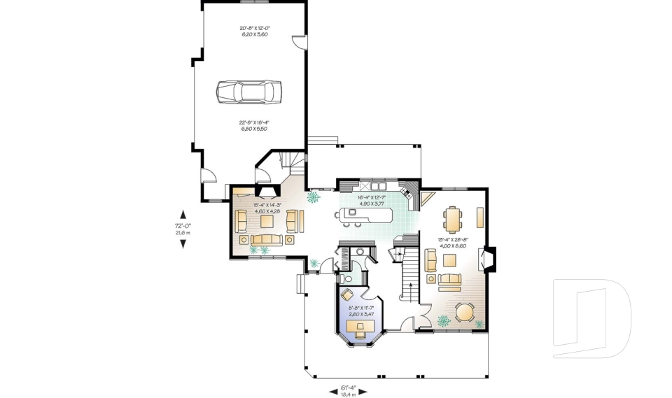 Rez-de-chaussée -  - Pelusa