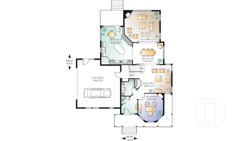 Rez-de-chaussée -  - Mathilde 5