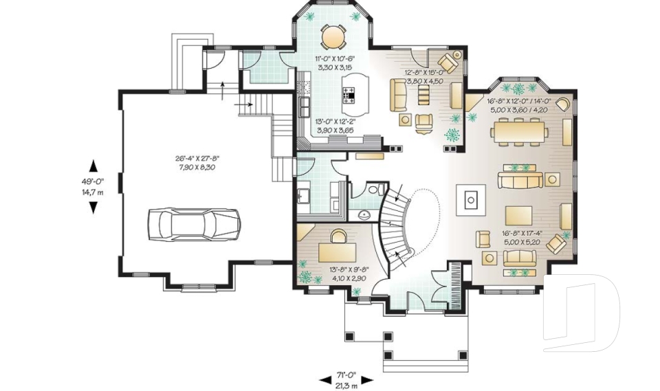 Rez-de-chaussée -  - Keira