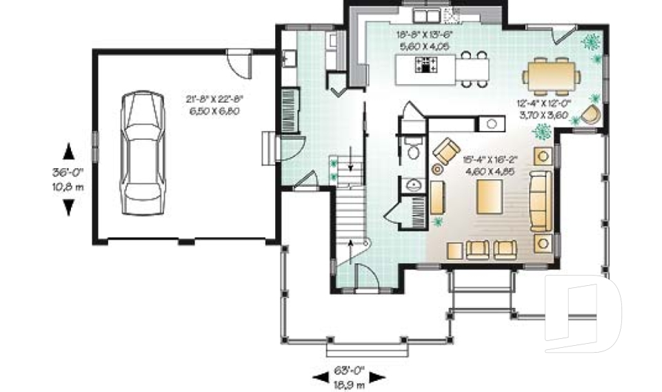 Rez-de-chaussée -  - Perla