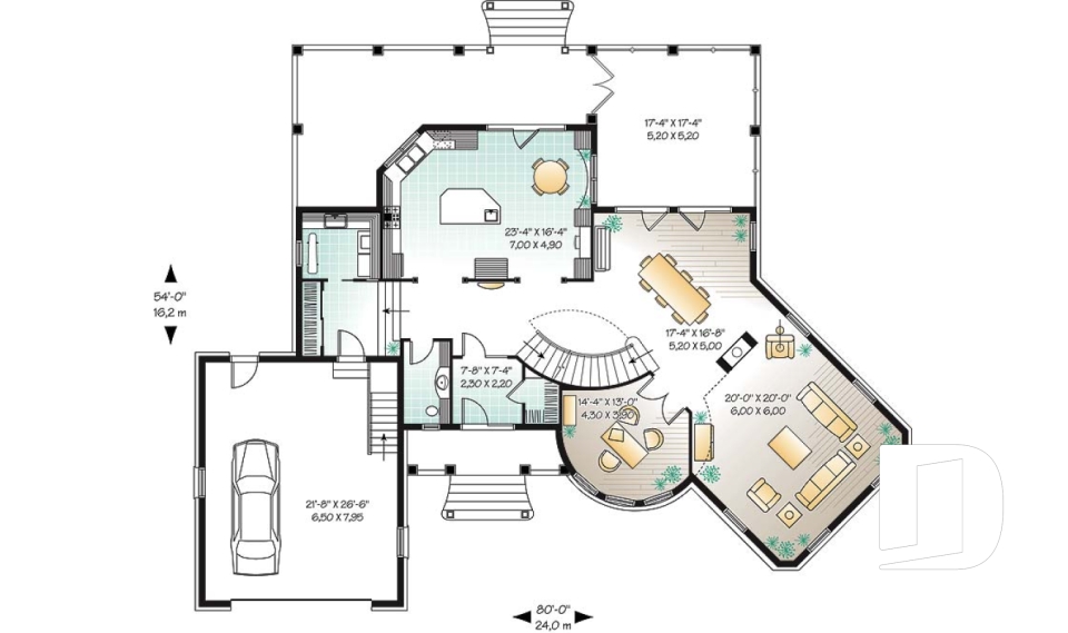 Rez-de-chaussée -  - Changarnier