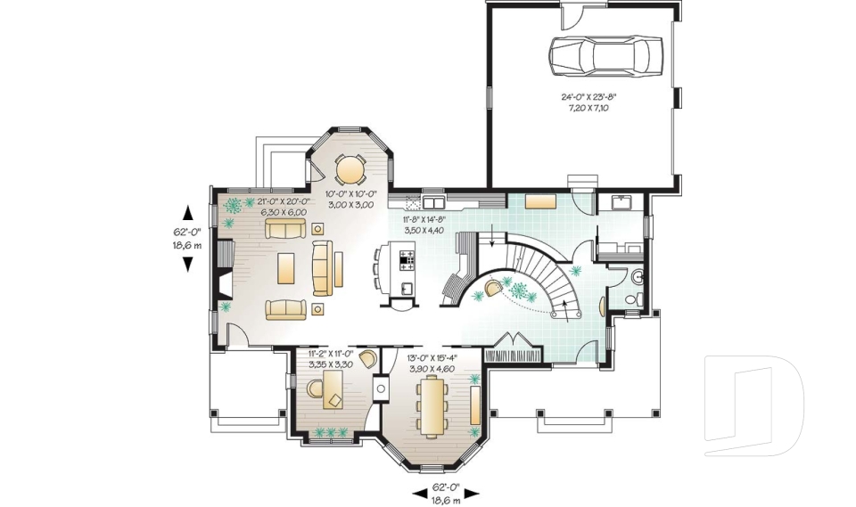 Rez-de-chaussée -  - Compagnon