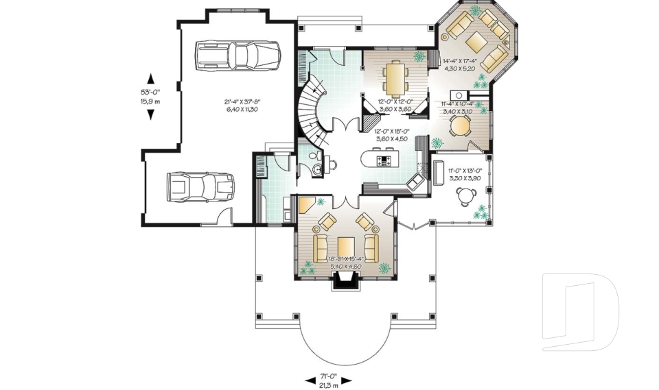 Rez-de-chaussée -  - Moretti