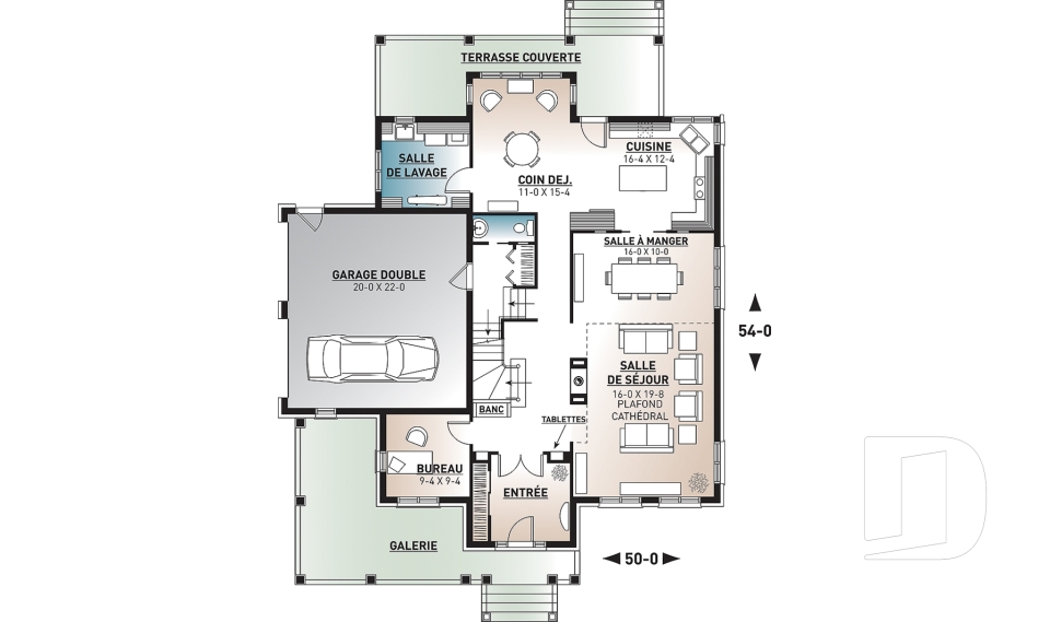 Rez-de-chaussée -  - Concordia