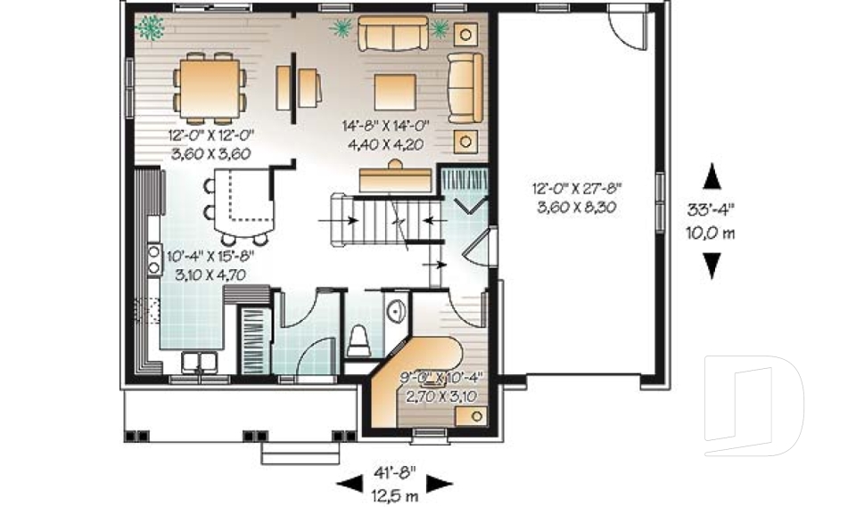 Rez-de-chaussée -  - Pivoine