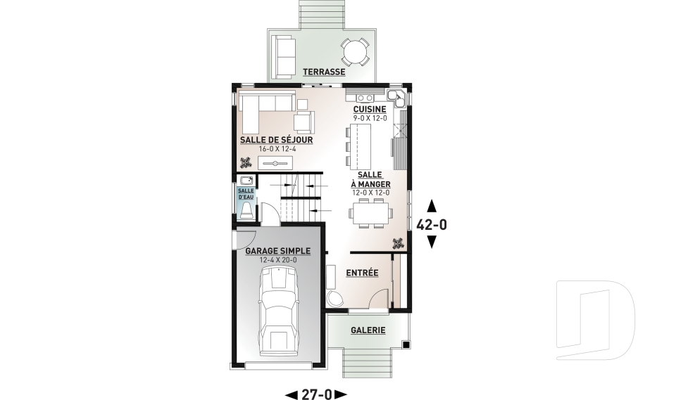 Rez-de-chaussée -  - Patriote 3