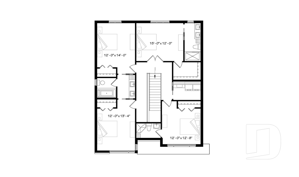 Étage -  - Corbusier