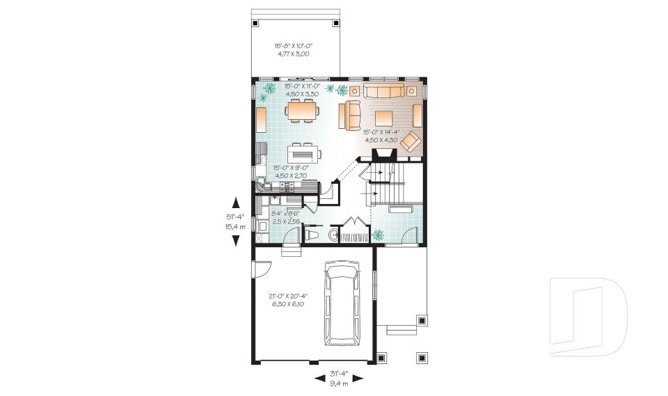 Rez-de-chaussée -  - Camarès 2