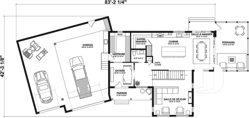 Rez-de-chaussée - Superbe fenestration, maison familiale de 5 chambres, garage double spacieux, abri moustiquaire - Riverview