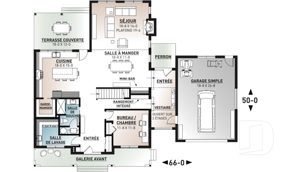 Rez-de-chaussée -  - Bridge