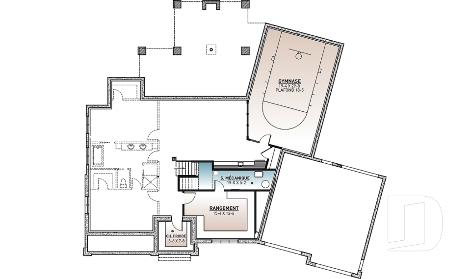Sous-sol aménagé -  - Denver