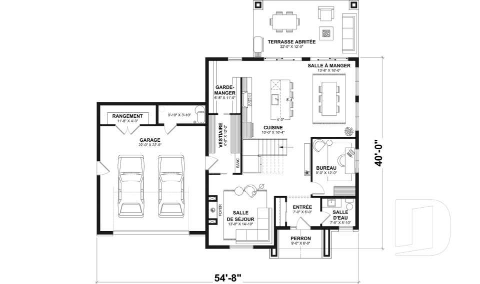Rez-de-chaussée -  - Dumont 2