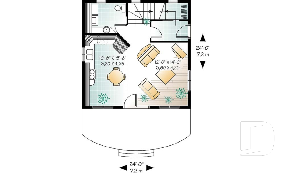 Rez-de-chaussée -  - Gorgian 2