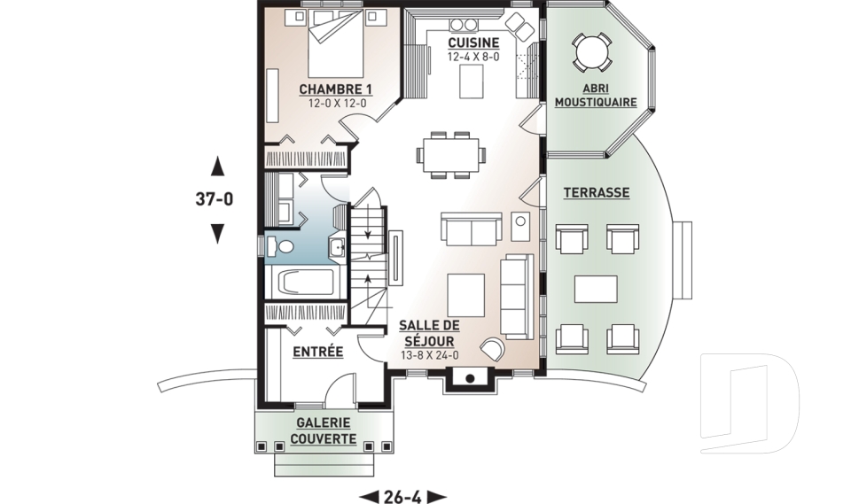 Rez-de-chaussée -  - Pelican