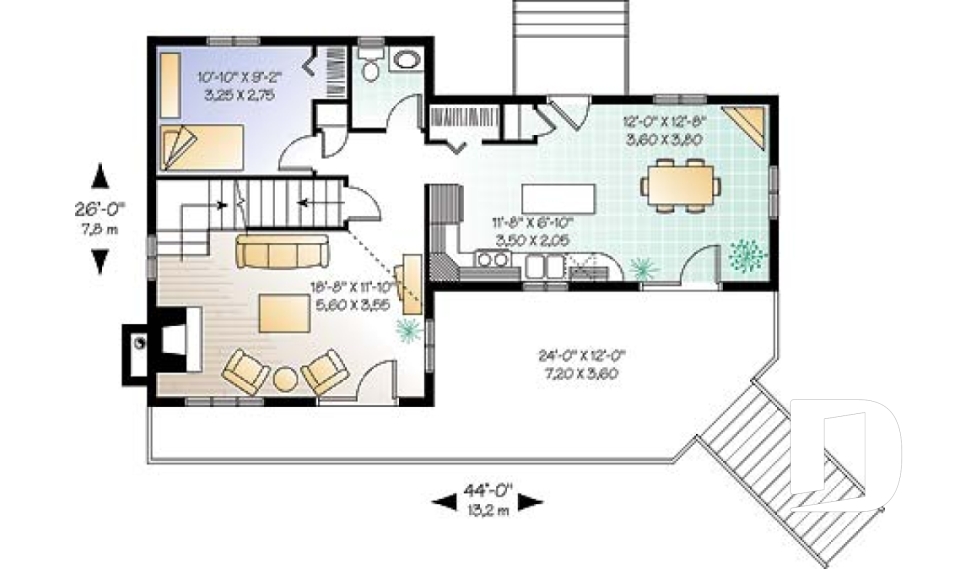 Rez-de-chaussée -  - Fancessca