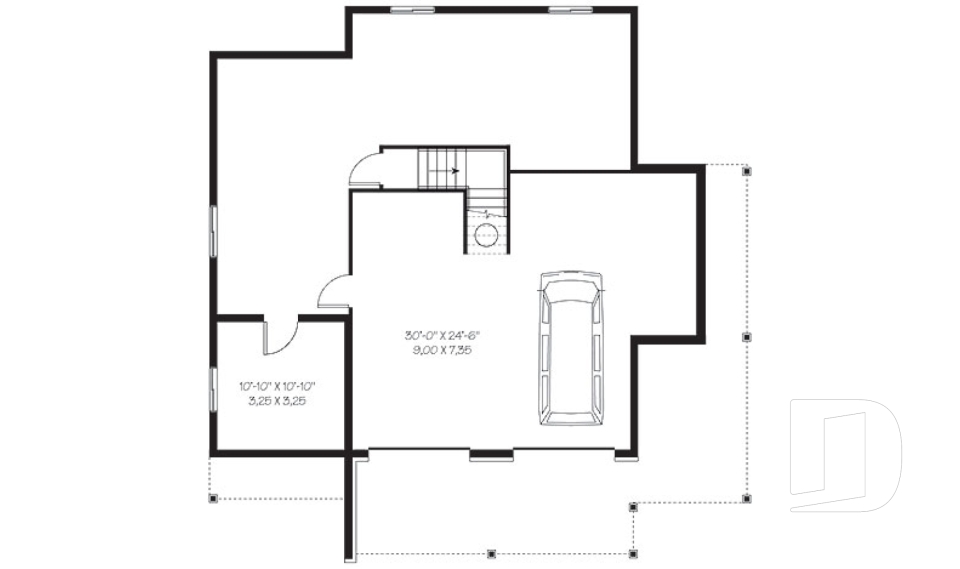 Sous-sol -  - Louisia 3