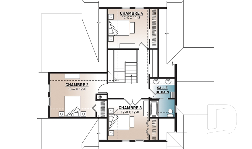 Étage -  - Louisia 4