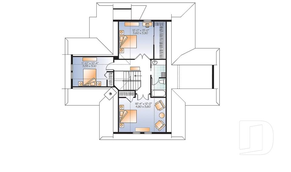 Étage -  - Louisia 5