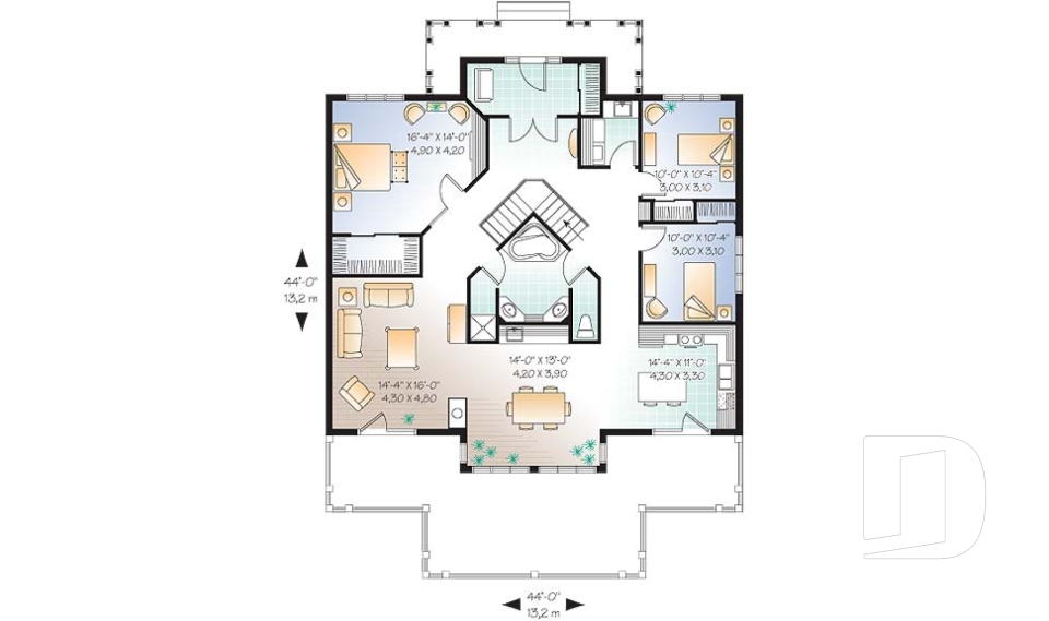 Rez-de-chaussée -  - Moble