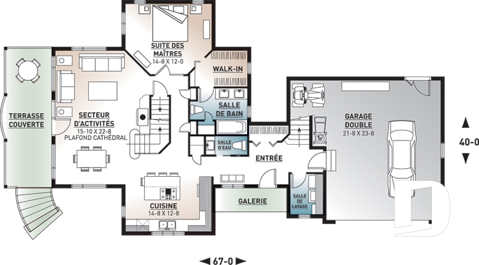 Rez-de-chaussée -  - Carnéade