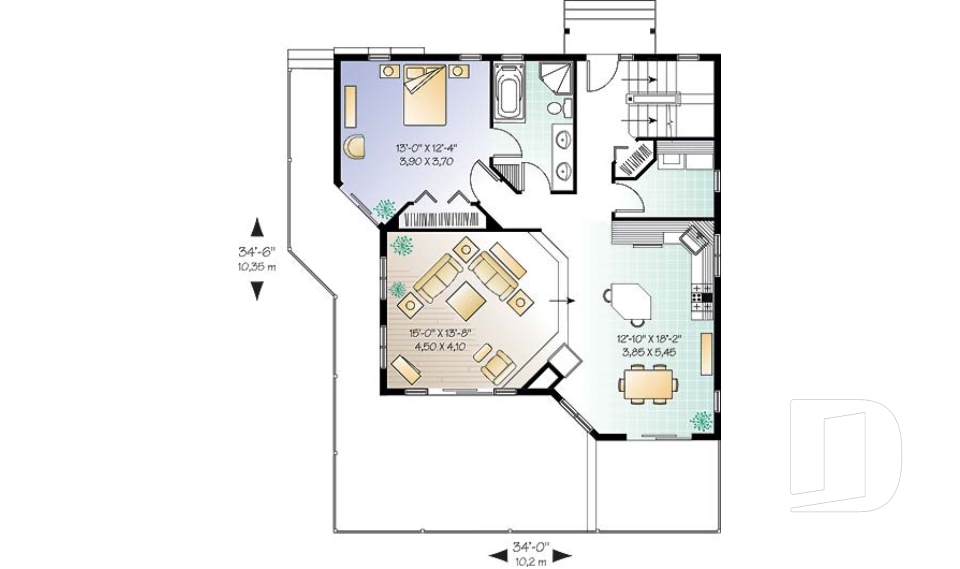 Rez-de-chaussée -  - Latour