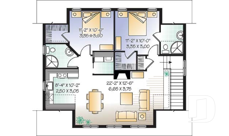 Étage -  - Rocaille 