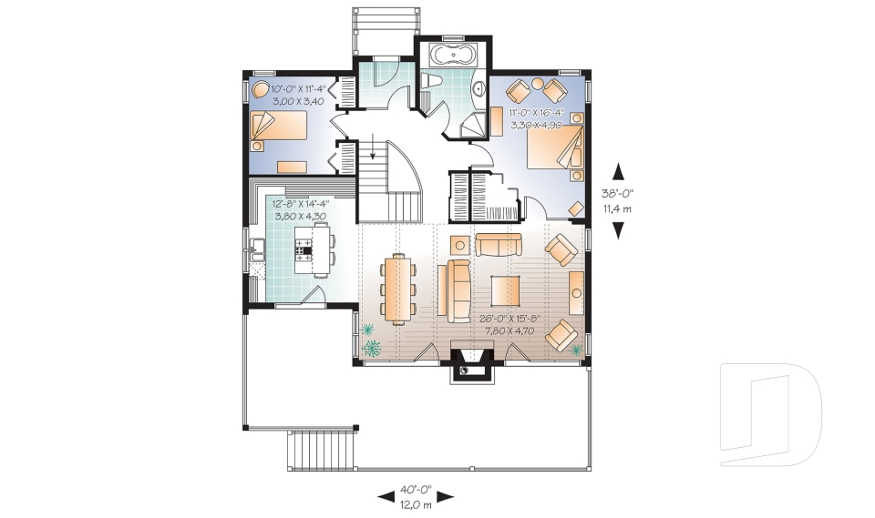 Rez-de-chaussée -  - William 3
